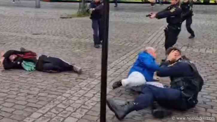 Neergestoken agent van aanslag Mannheim overleden