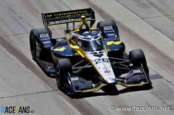 Kirkwood’s late spin helps Herta to Detroit pole | IndyCar