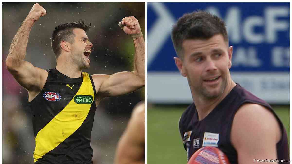 ‘Good effort from young Trent!’: Tigers champion dominates in local footy return