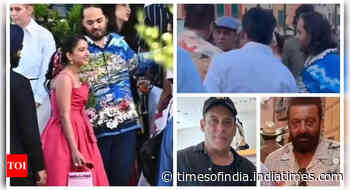 Salman catches up with Sanjay at in Italy - Pics