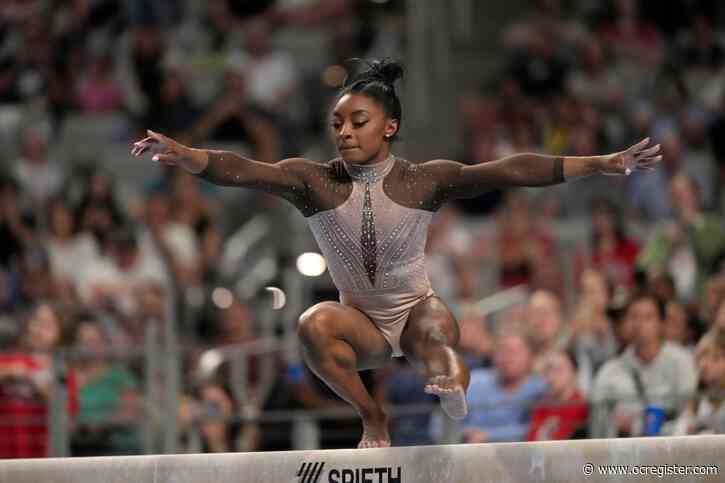 Simone Biles continues Olympic prep by cruising to her 9th U.S. Championships title