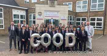 Cambridgeshire school where pupils are 'positive citizens' celebrates improved Ofsted rating