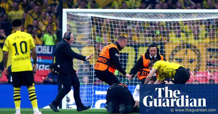 Three charged with invading pitch during Champions League final