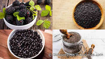 5 black foods that help in weight loss