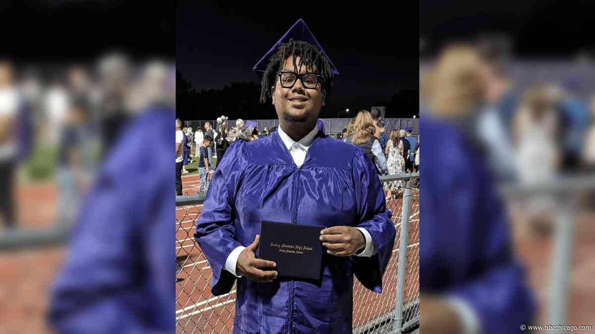 ‘A gentle giant:' Recent HS graduate struck and killed while changing tire on Eisenhower Expressway