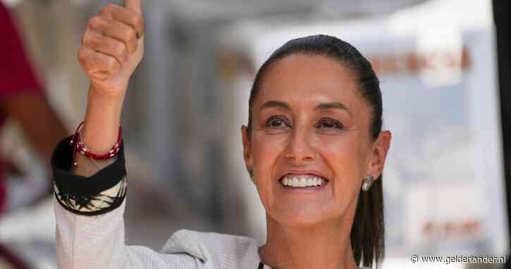 Exitpolls wijzen op winst Claudia Sheinbaum in presidentsverkiezingen Mexico