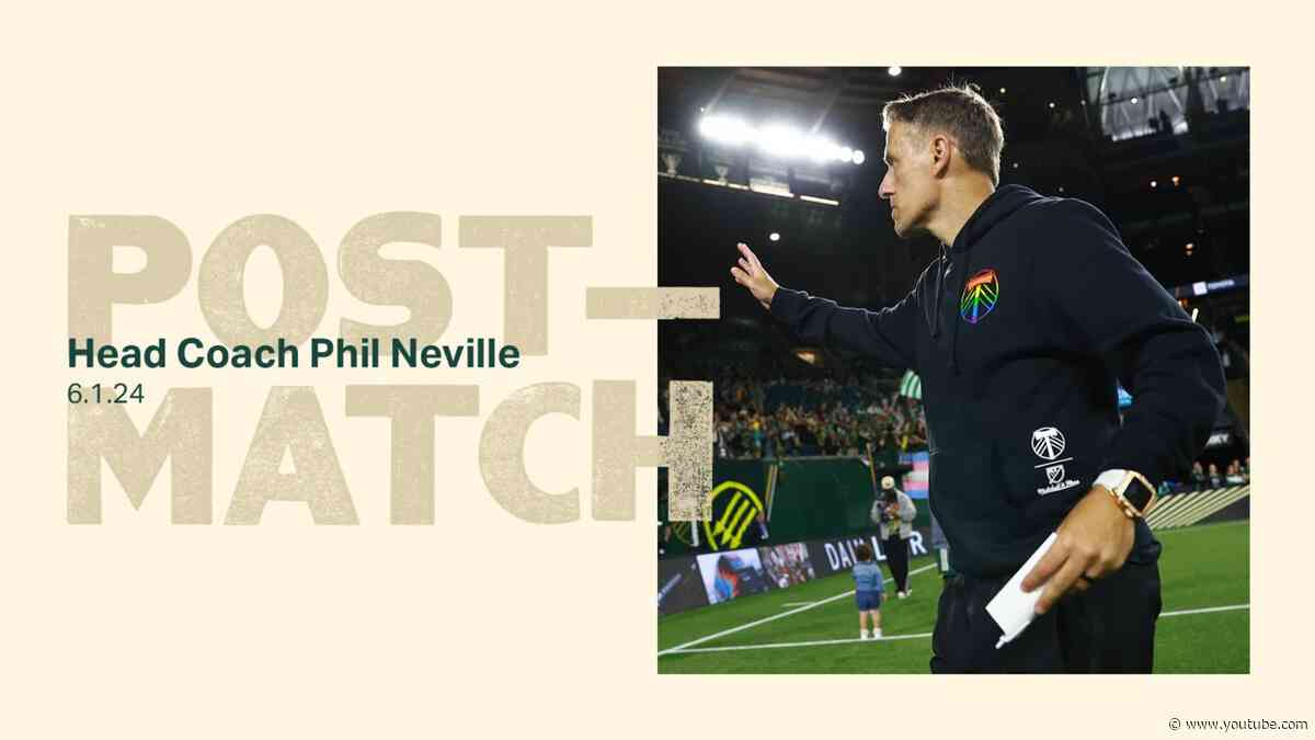 "I'm super proud of the players this week" | Phil Neville talks about draw with Houston