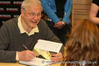 Celebrity book signings at Borders  in Bournemouth
