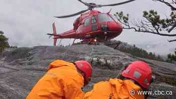 Weather delays search for 3 experienced climbers missing in B.C. backcountry