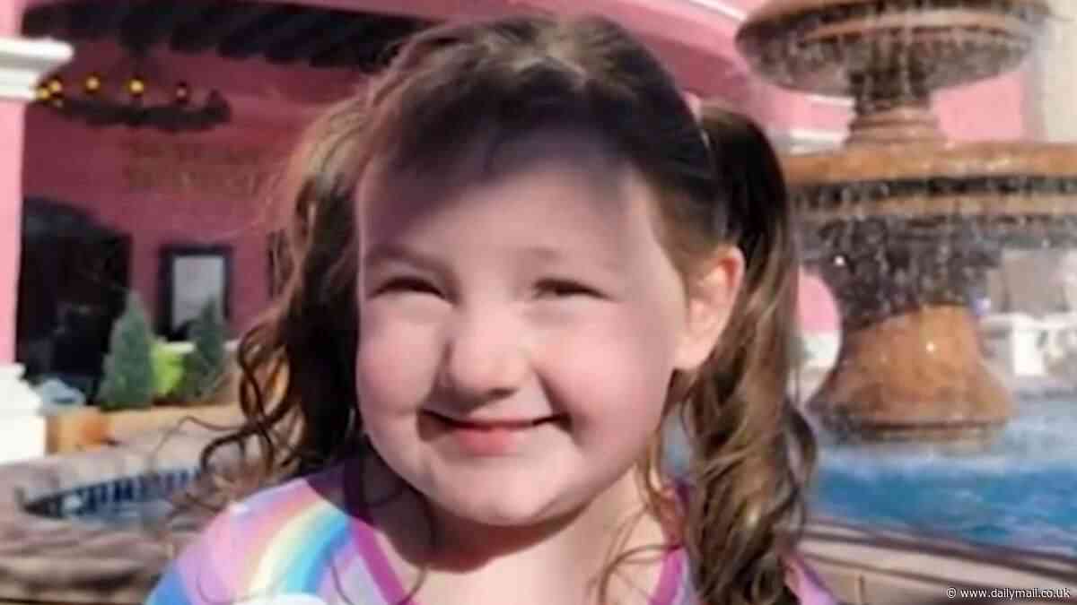 Parents of five-year-old girl help her fulfil final act of kindness after she died in freak accident by accidentally strangling herself on rope swing going down a slide