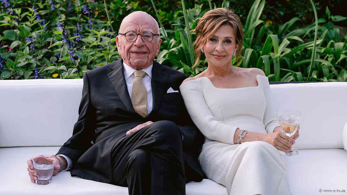 Ehefrau Elena 26 Jahre jünger: Hochzeit mit 93: Mogul Murdoch macht's zum fünften Mal