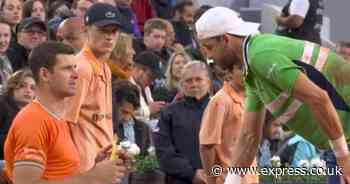 French Open star asks opponent to join umpire protest at crucial moment in third set