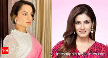 Kangana Ranaut comes in support of Raveena Tandon