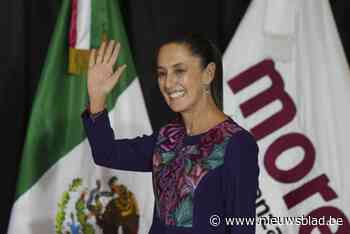 Linkse Claudia Sheinbaum verkozen tot eerste vrouwelijke president van Mexico