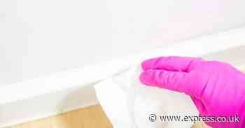 Clean your skirting boards using easy method with product you likely have in your kitchen