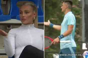 Controversial tennis star abandons match after on-court fight with girlfriend