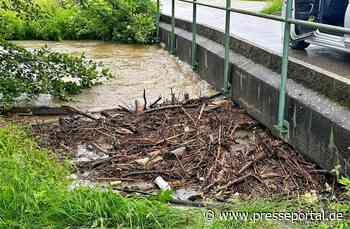 FW Stockach: Unwettereinsätze - Hochwasser