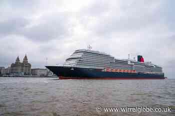 Cunard’s newest ship sails into Mersey for official naming ceremony