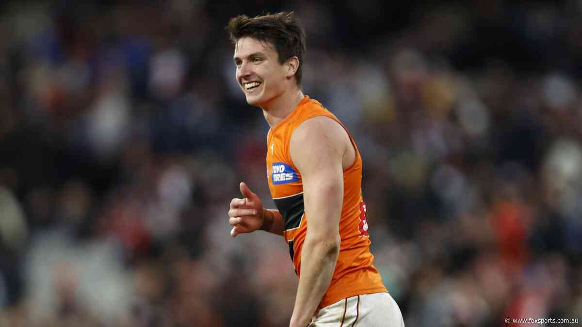 GWS Giants fend off rivals to lock up ‘generational talent’ Sam Taylor on seven-year deal