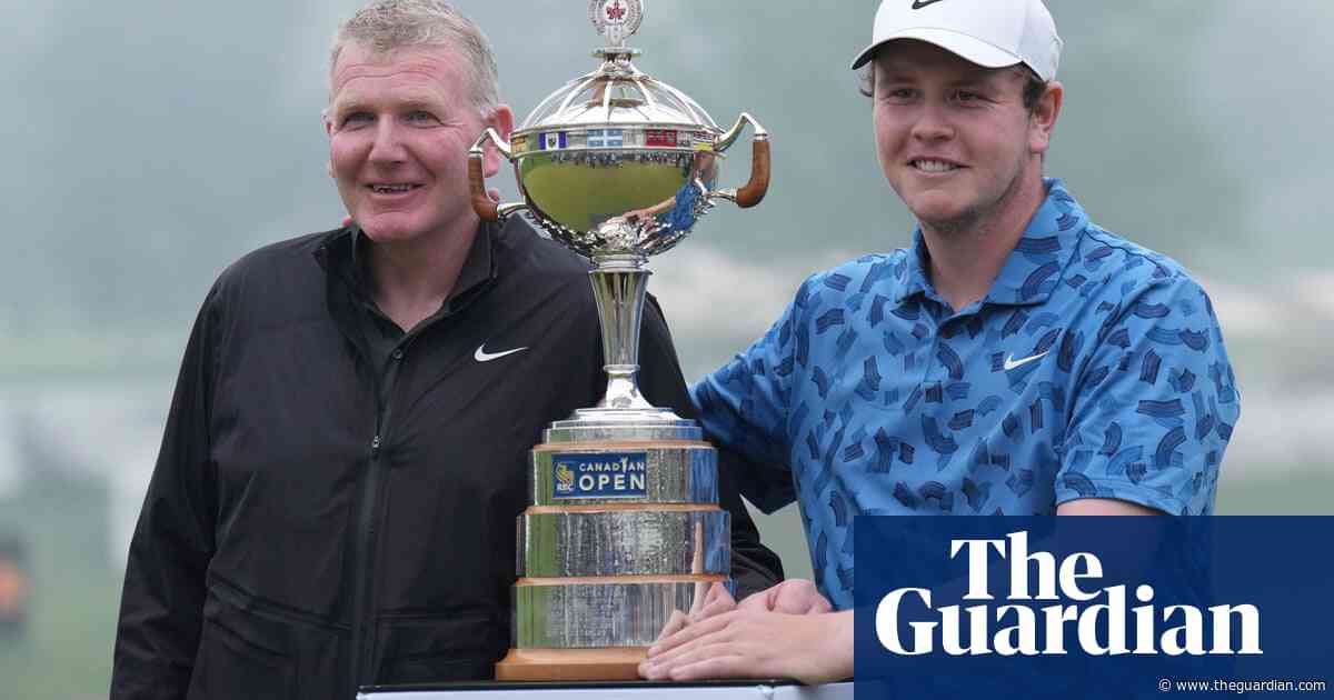 Robert MacIntyre ‘speechless’ after Canadian Open win with dad on bag