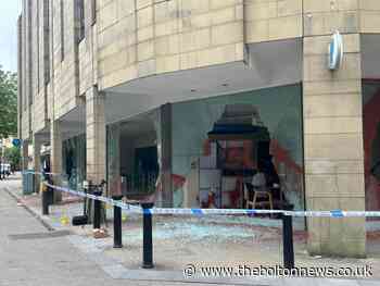 Barclays in Bolton town centre cordoned off after incident