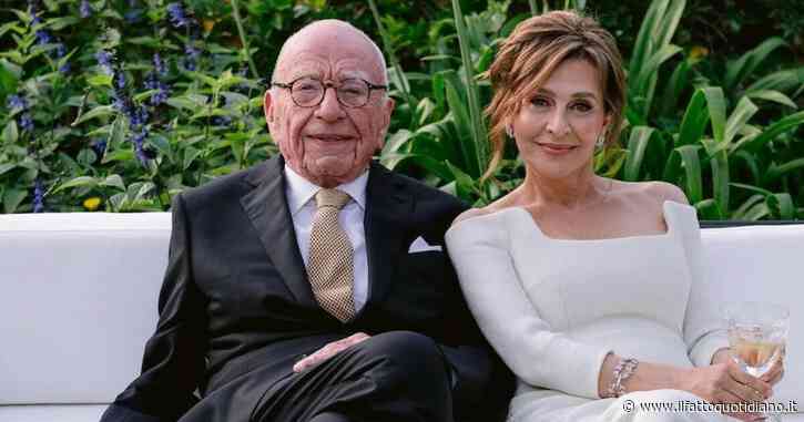 Rupert Murdoch si è sposato per la quinta volta a 93 anni: ecco chi è la nuova moglie dell’imprenditore