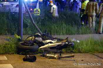 UPDATE. Motorrijder overleden na botsing op Thor Park in Waterschei: ook drie gewonden in auto