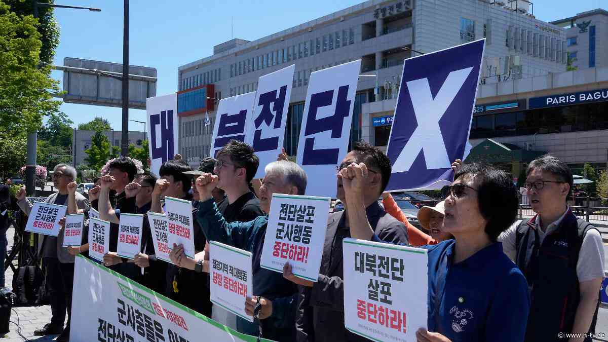 Manöver an Grenze wieder möglich: Seoul setzt Militärabkommen mit Nordkorea aus