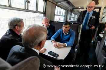 Sunak confident ahead of General Election as he travels on ELR