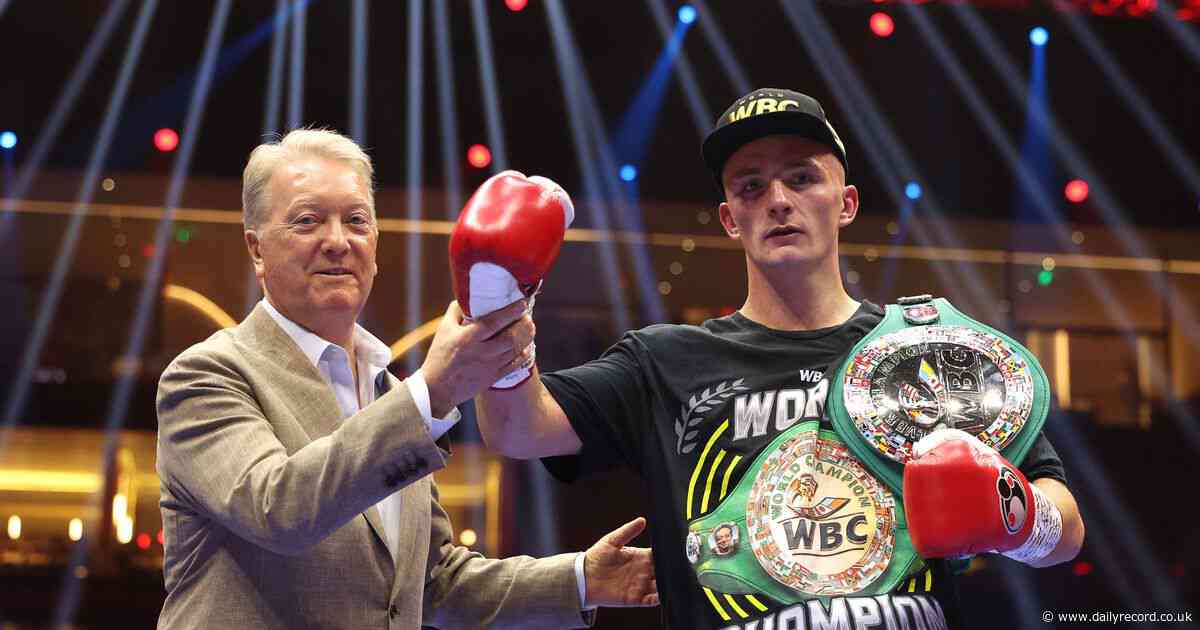 Willy Hutchinson in line for world boxing title shot after statement victory in Saudi Arabia