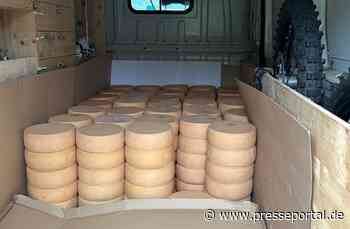 HZA-UL: 200 Käselaibe aus der Schweiz nachverzollt