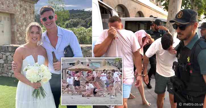 Groom thrown in jail on Mallorca stag do pays £850 bail to have his dream wedding