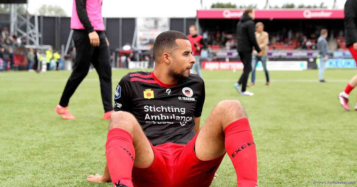 El Yaakoubi gefrustreerd en boos na degradatie Excelsior: ‘Niet alleen spelers moeten spiegel pakken’