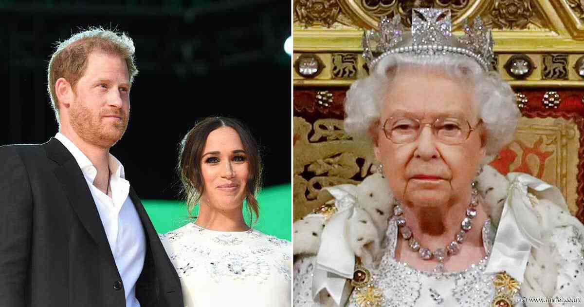 Queen 'put her foot down' over Harry and Meghan's final request just before her death