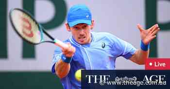 Roland-Garros LIVE updates: Alex de Minaur and Daniil Medvedev to face off in Roland-Garros fourth round