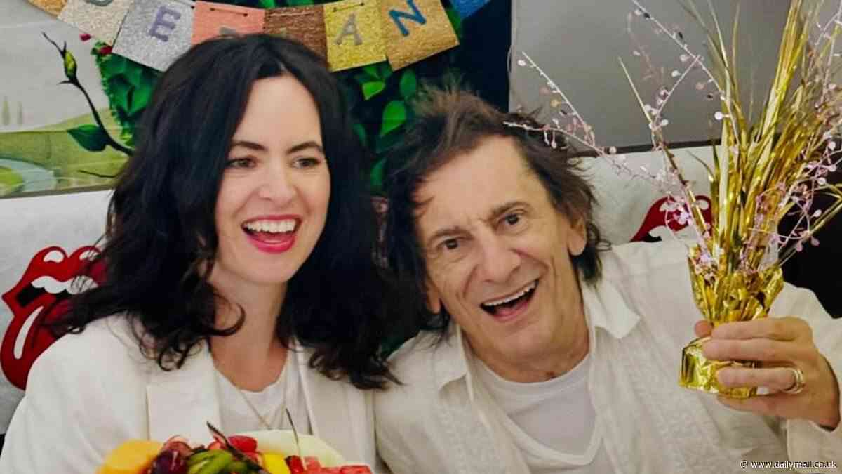 Ronnie Wood turns 77! Rolling Stones guitarist celebrates his birthday with his grandchildren as he ditches booze, drugs and wild parties for green juice, workouts and family time