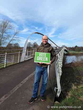 Lars Kramm is standing for Green Party in York Central