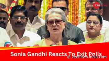 `Just Wait And See...Results Will Be Opposite`: Congress` Sonia Gandhi Reacts To Exit Polls