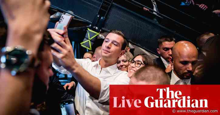 Poll suggests far-right could take third of vote in France – Europe live