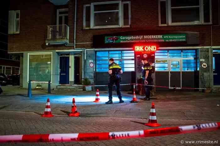 Woning beschoten in Rotterdam, brandend materiaal bij woning Vlaardingen