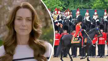 „Trooping the Colour“: Prinzessin Kate verpasst Generalprobe, aber Palast hält sich alle Möglichkeiten offen
