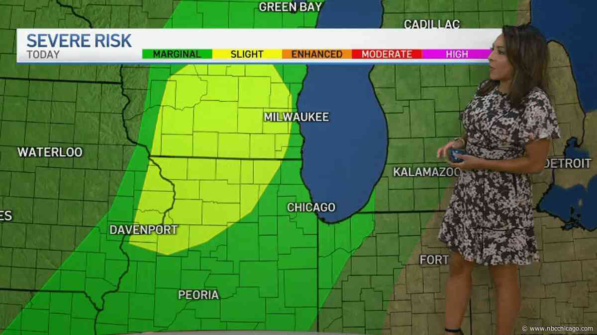 Strong, potentially severe storms could hit parts of Chicago area Monday