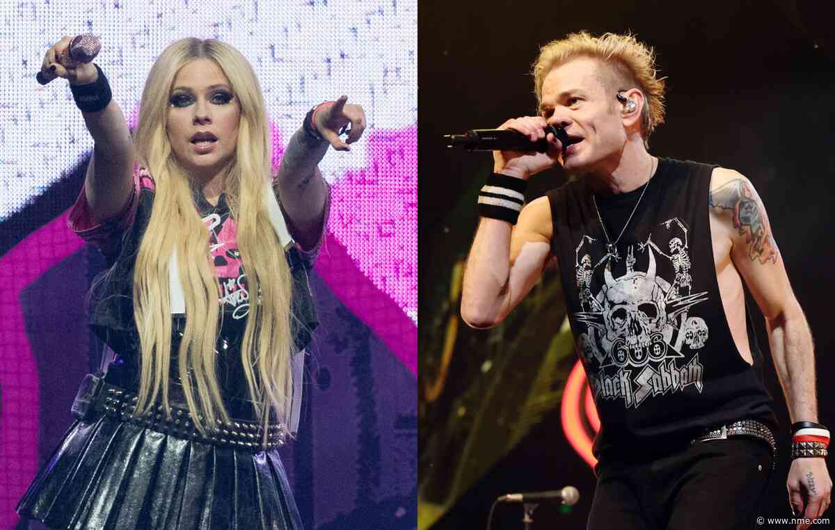 Watch Avril Lavigne bring out ex-husband Deryck Whibley for Sum 41 song at Las Vegas show