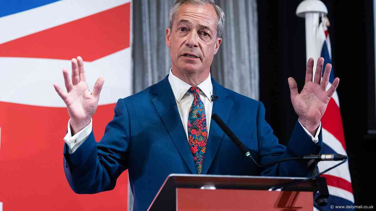 Nigel Farage reveals he will make 'emergency General Election announcement' at 4pm sparking frantic speculation he WILL stand as a Reform candidate - with Clacton and East Thanet potential targets