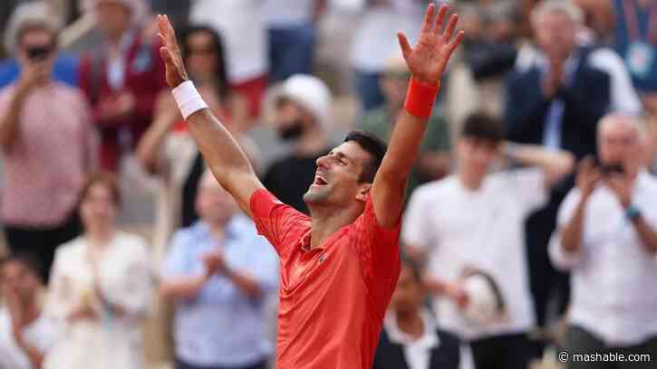 How to watch Djokovic vs. Cerundolo in the 2024 French Open online for free