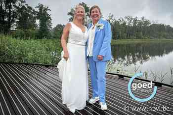 Pas getrouwd: Kelly en Slavka in Diepenbeek