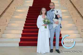 Pas getrouwd: Liesje en Wouter in Lommel
