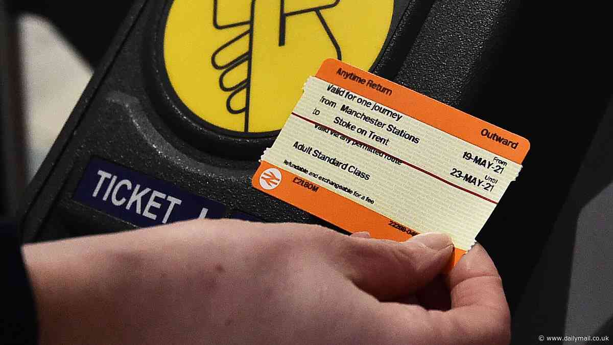 End of the line for paper train tickets as Northern Rail warned passengers that e-fares will make them a mere 'museum exhibit' in the next five years