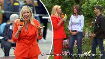 Live im TV: Andrea Kiewel und Gartenprofis lästern lautstark über „ZDF-Fernsehgarten“