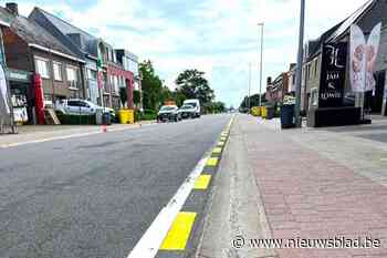 Zone 30 en blauwe parkeervakken in Gildenstraat op vraag van handelaars
